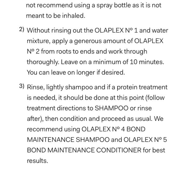 Olaplex No. 2, Bond Perfector