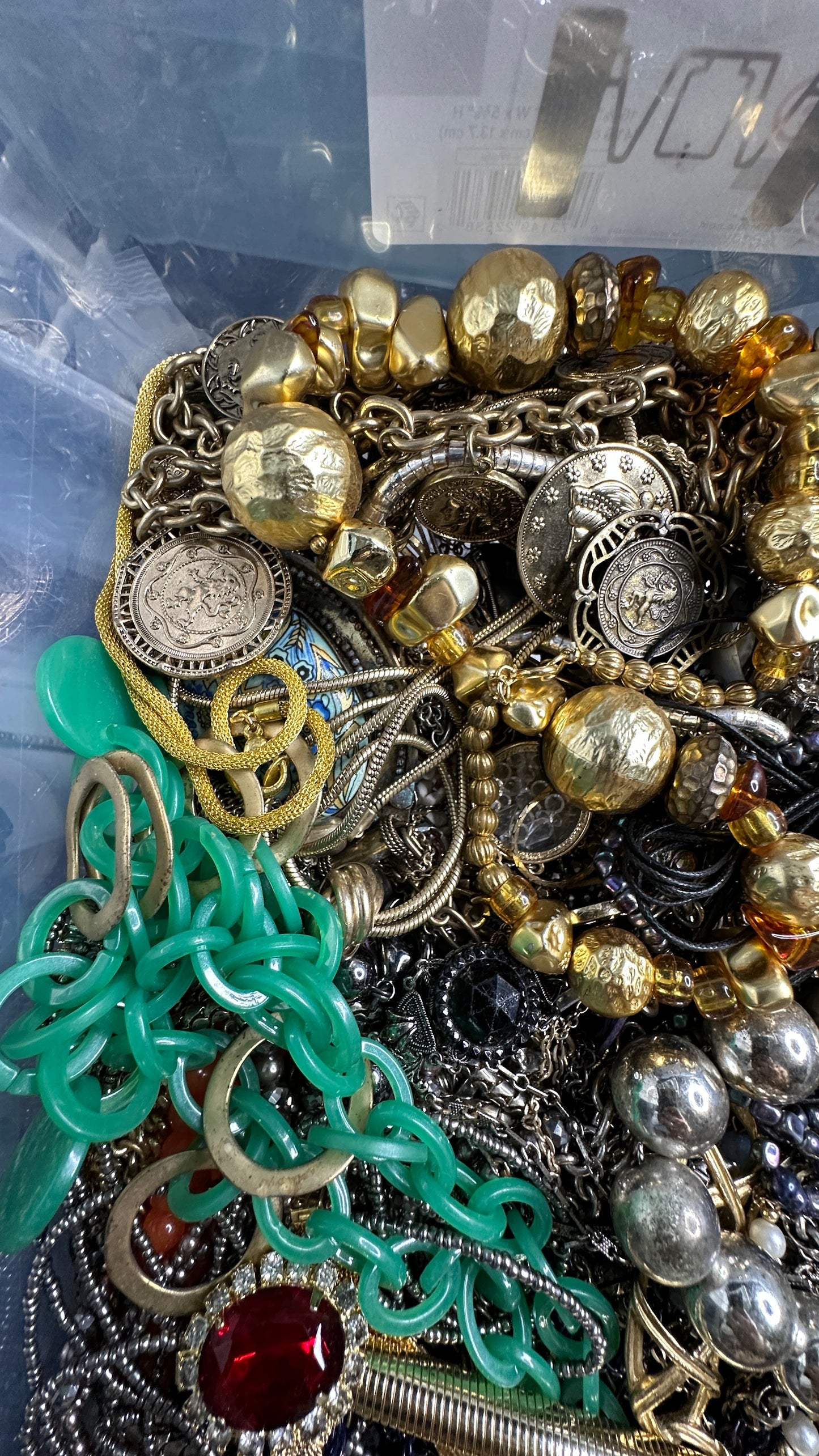 6+ Pounds Wearable Necklaces Bulk Lot Jewelry Vintage Modern Signed Unsigned