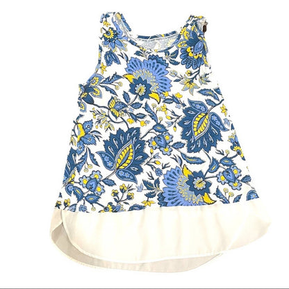 Ann Taylor Loft Sleeveless Floral Top Sz Small